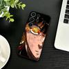 Anime Trent B-Blue L-Lock Phone Case For Samsung S26,S25,S24,S23,S22,S21,S20,Ultra,Plus,FE Black Soft Cover