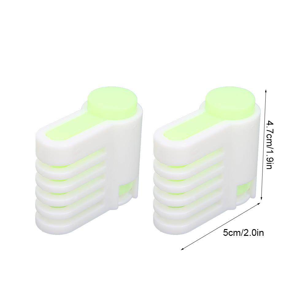 2Pcs MultiFunctional   Cake Brd Cutter Slicing   Tool Home Kitchen Accessory(Green 52036A )