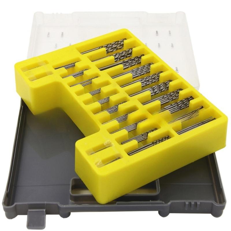 Essential Miniature Drill Bit Set 150Pieces Fit for Jewelry Watchmaking DIYer Projects and Electronics Easy Organization