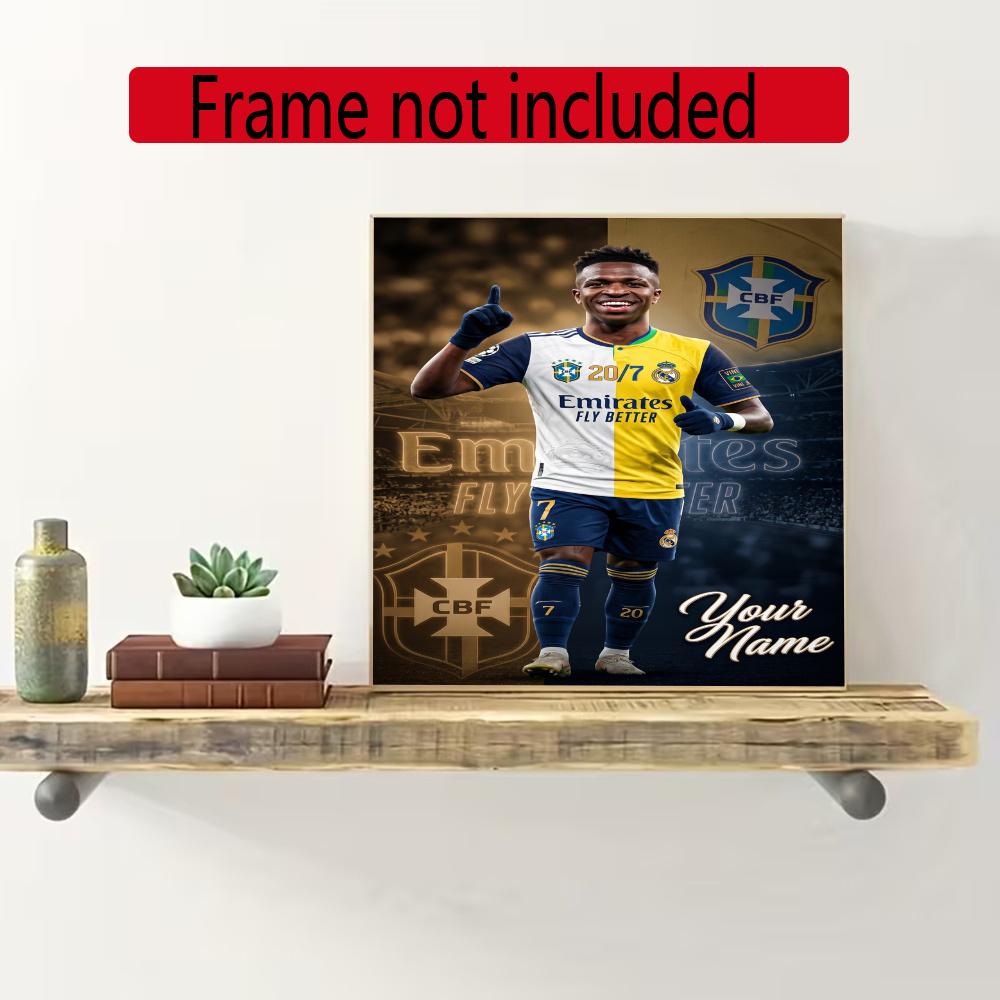 Vinicius Customize Your Name Diamond Painting Round Diamond Diy Frameless Holiday Artwork Suitable For Home Office Wall Decoration