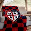 Fußball Cagliari Design Decke Leicht Ideal Bettdecke Perfekt für Reisen, Camping, Wohnzimmer, Büros, Sofas, Fan Weihnachtsgeschenk