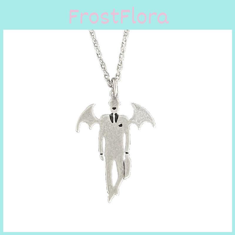 Cartoon Vampire Demon Pendant Necklace With Electroplated Finish For Men And Women