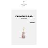 Kpop Idol Lee Chan Same Otter Plush Keychain Adorable Sea Otter Holding Fish Stuffed Doll Backpack Bag Hanging Charm