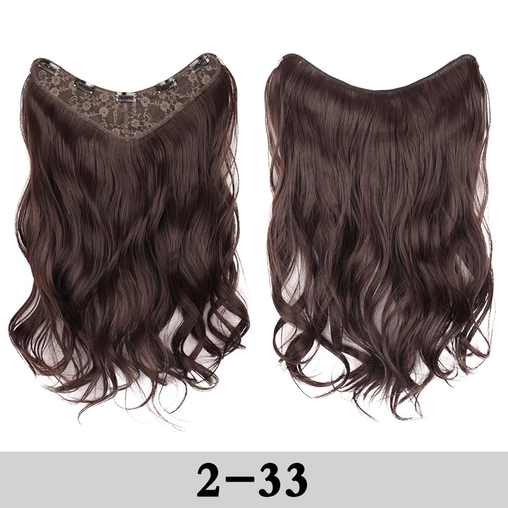 

MISSQUEEN Синтетический длинный волнистый парик на всю голову, полупарик V-образной формы, наращивание волос на заколках, цельный парик с 5 заколками, густой парик с крупными волнами для женщин, для повседневной носки 50cm