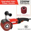 2200W-3200W Electric Burnishing Polishing Machine 220V Variable Speed Surface Conditioning Tool for Wood & Steel