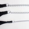 Solid Pattern Outdoor Heavy-Duty Easy Iron Chain Clip Classic Style Key Pitbull Dog Leash for Small and Large Dogs