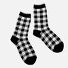 YELLOWSOCKS GINGHAM CHECK BLACK