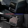 Real Carbon Fiber Rear Air Conditioning Vent Protective Cover For Tesla Model 3 Highland 2024 New Model3 Interior Accessories