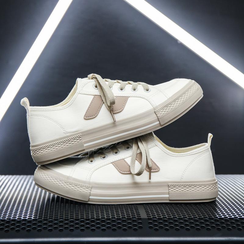 Men's shoes trendy shoes autumn new classic versatile canvas shoes Hong Kong style breathable student sports and leisure board shoes