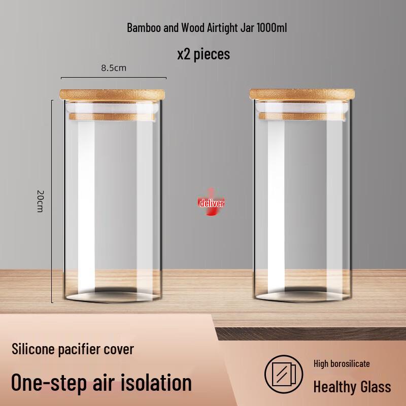 Sealed Glass Storage Jar