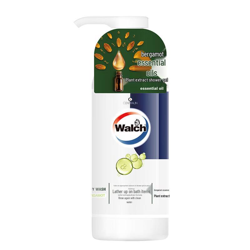 Walch Bergamot Essential Oil Shower Gel