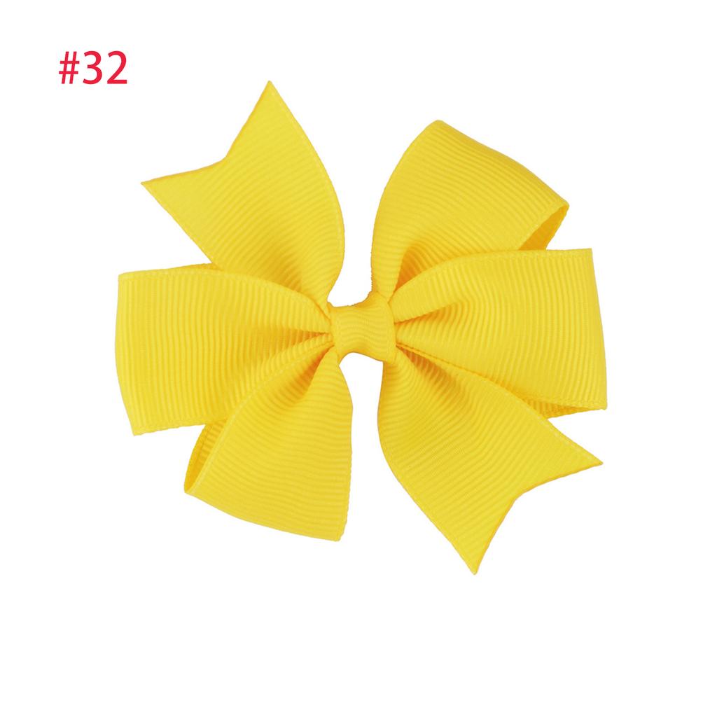 2 ks 3palcové mašle do vlasů pro dívky grosgrainová stuha dětské vlasové doplňky s aligátorovou sponou mašle pro malé dívky miminko