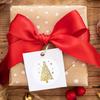 500/1000/2000 Stück Weihnachtsaufkleber für Umschläge, Runde Frohe Weihnachten Kleine Aufkleber, Niedliche Feste Geschenkdekor Musteretiketten