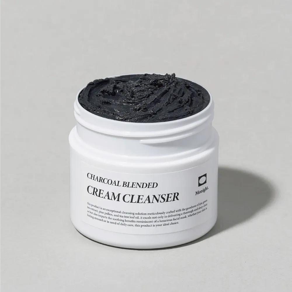Monight Charcoal Blended Cream Cleanser 100g