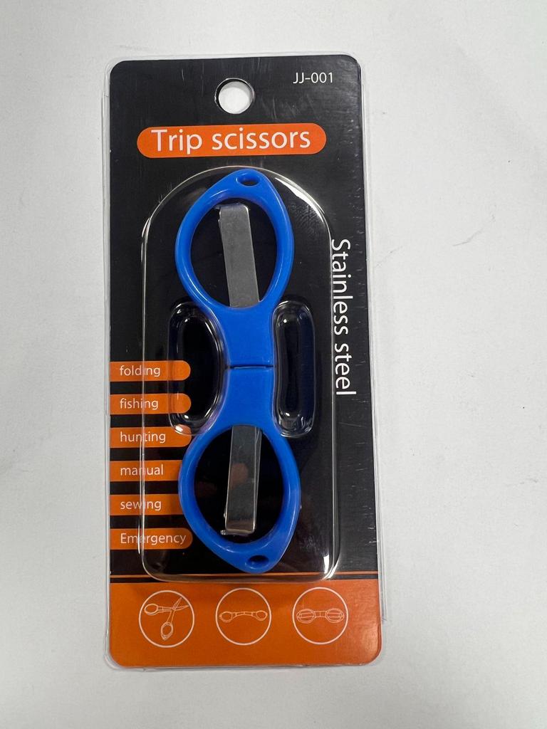 Portable Multi-Functional 8-Shape Folding Fishing Scissors for Strong PE Line