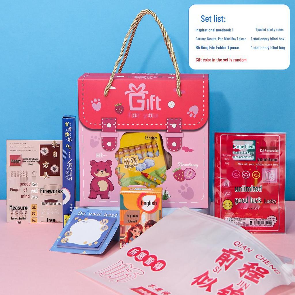 Back-to-School Gift Box: Ideal for Boys & Girls, Birthday Favors, Sharing Gifts, Rewards, Kindergarten & Primary School Students