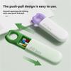 3 Compartment Portable Pill Box Mini Travel Medicine Organizer with Sealed Lid for Pill Vitamin Tablet Storage