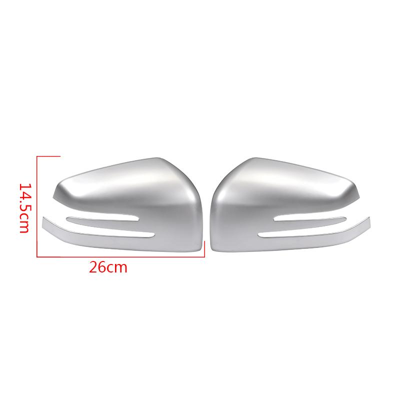 Carcasa ABS cromat pentru oglinda retrovizoare laterală pentru Mercedes Benz AB GLA CLA GLK Clasa CE W204 W212 X156 W218 W176 C117