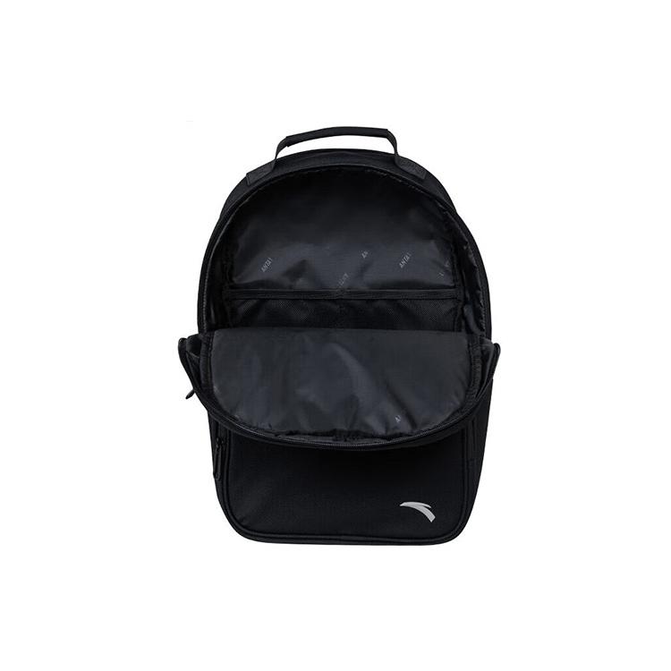 New Anta Variety Training Collection Fabric Backpack Unisex Black 992237153R-1