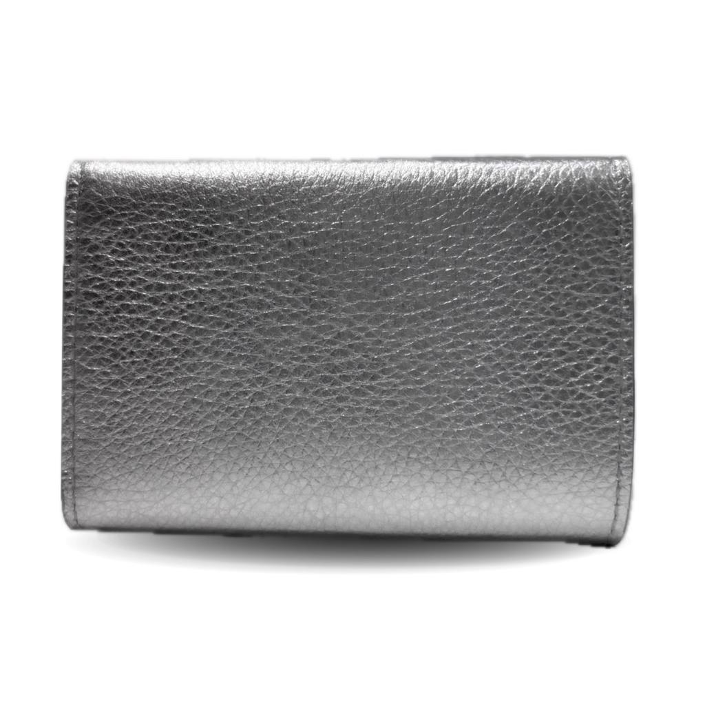 Used LOUIS VUITTON lock miniTri-fold wallet leather Women