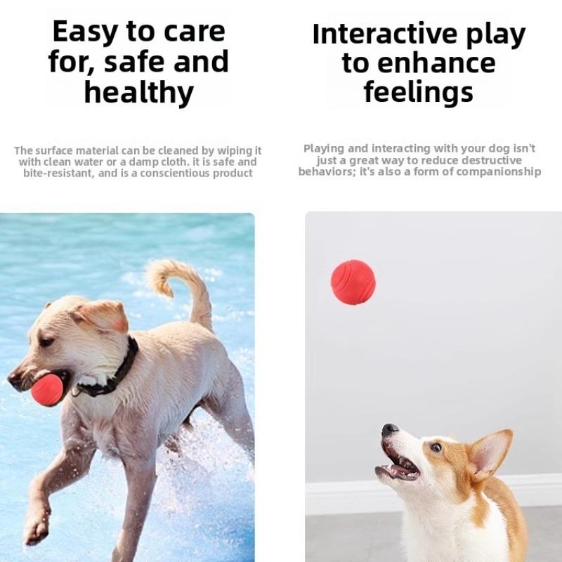 Dog Toy Balls, Durable Teething, Puppies, Golden Retrievers, Teddy Dogs, Self-entertaining and Boring, Solid Rubber Balls, Pet Training