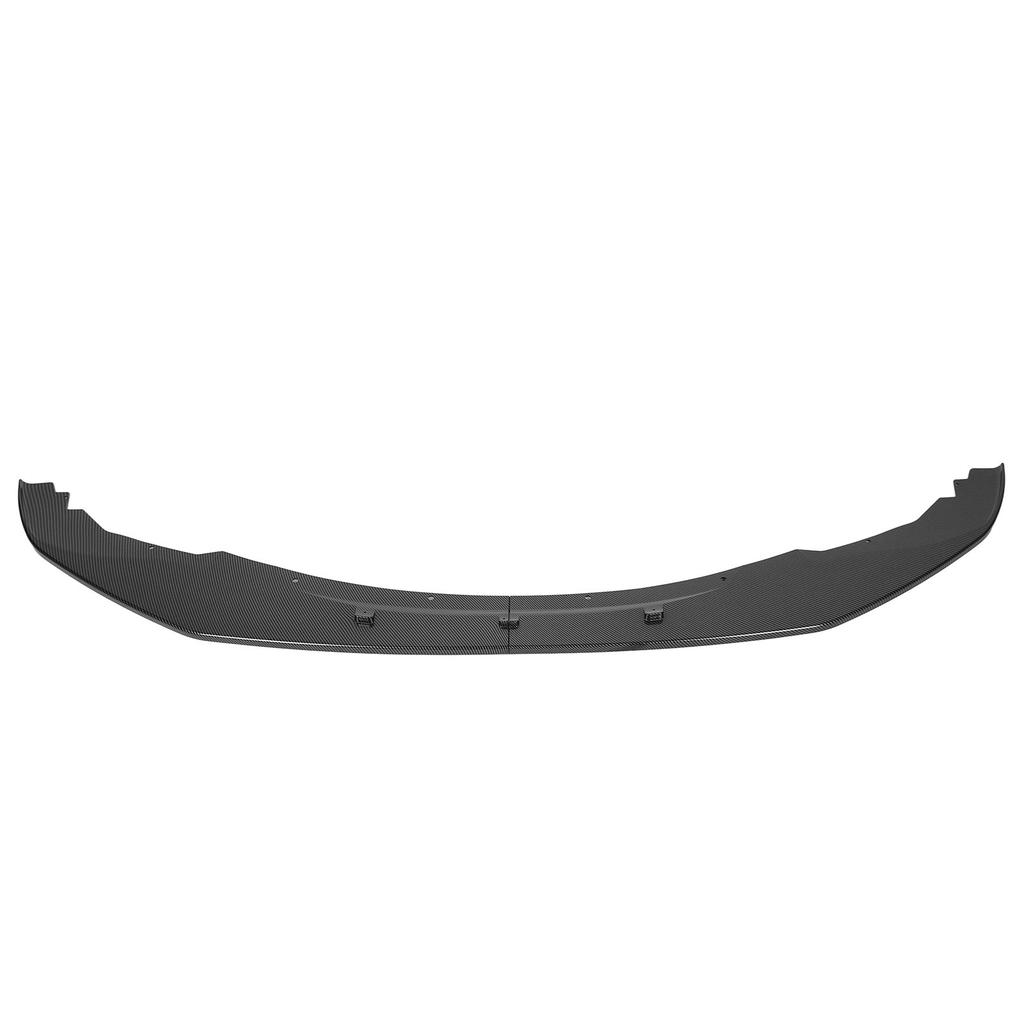 Front Bumper Lip Spolier 2 Section Bumper Lip Chin Splitter Diffuser Protector Fit For 1 Series F20 F21 Pre LCI M‑Sport