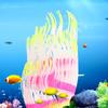 Glowing Aquarium Ornament Silicone Fish Tank Decorations Artificial Coral  Aquarium