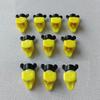10 Horizontal Poultry Water Nipples Drinker Chicken Waterer Chicks Hen Quail