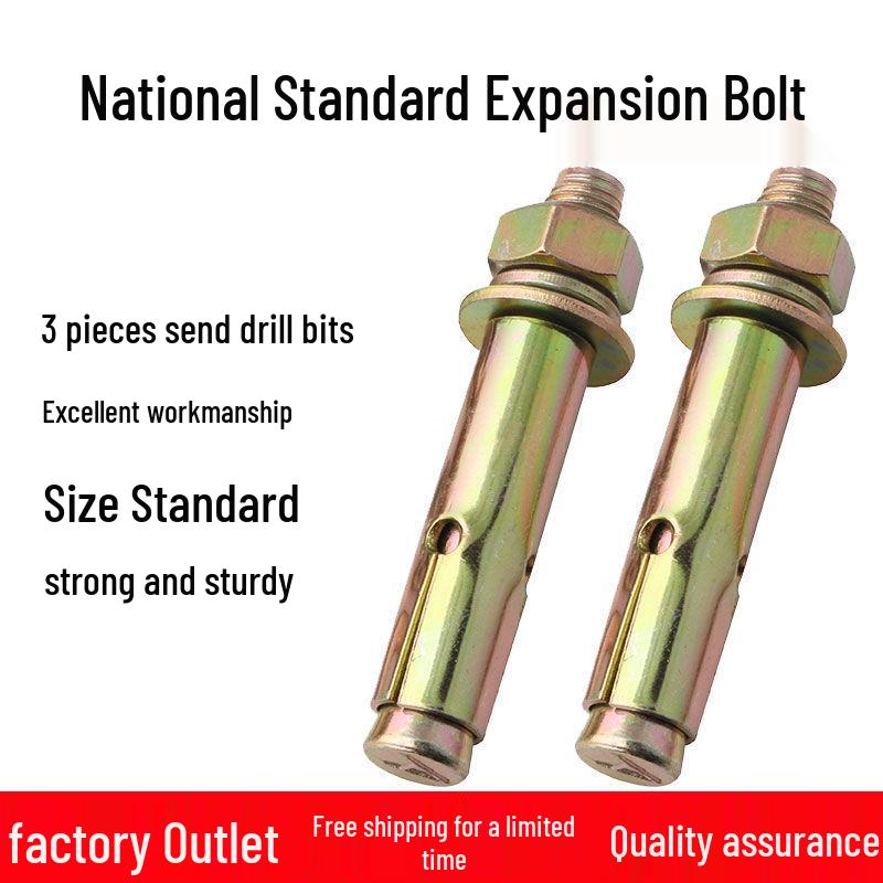 Thickened & Lengthened M6/M8/M10 Expansion Bolt for Air Conditioner Installation