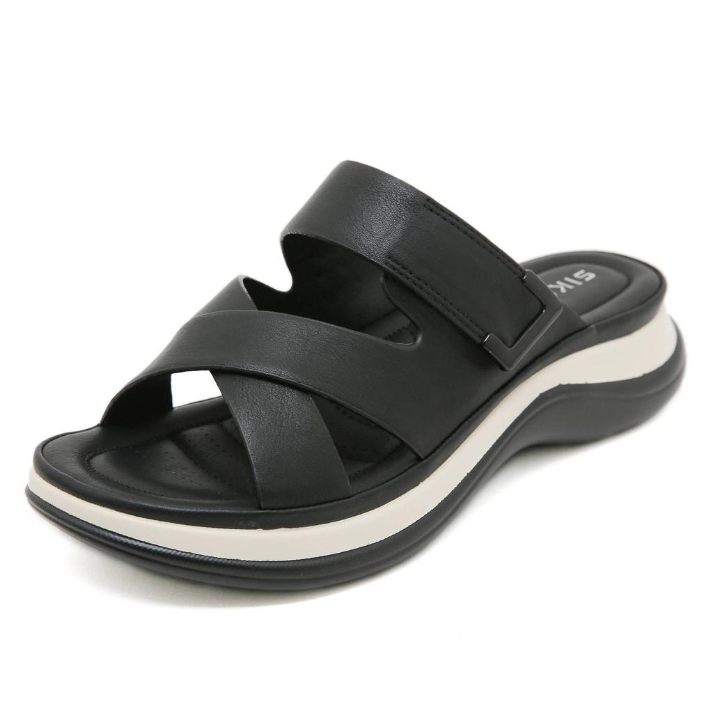 Fashion Shoes for Women Plus Size 35-41 Summer Fashion Slip on Platform Wedges Comfortable Slippers Women Casual Sandals Footwear