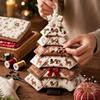 Christmas Tree Patchwork Quilting Kit - DIY Sewing Fabric Material Set for Holiday Decor
