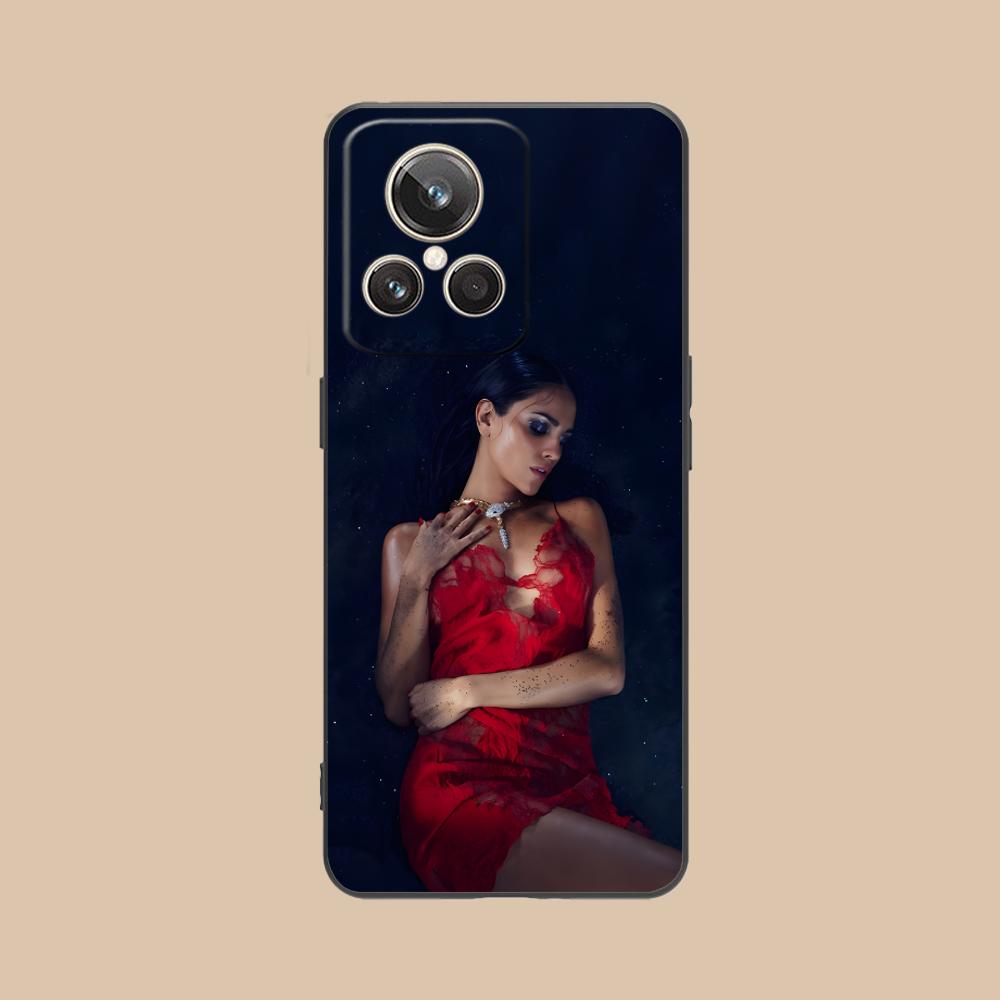 Fashion Eiza Gonzalez Matte TPU Mobile Phone Case for Realme GT 8 Neo Pro C75 73 71 C67 65 C55 53 C35 31 C20 15 Colorful Cover