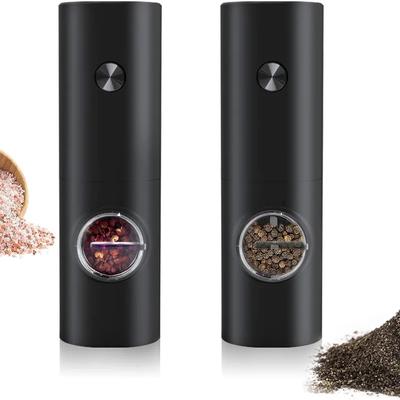 Stainless Steel Cordless Electric Grinder Heavy Force Induction Pepper Crusher Kitchen Sea Salt Seasoning Spice Grinder
