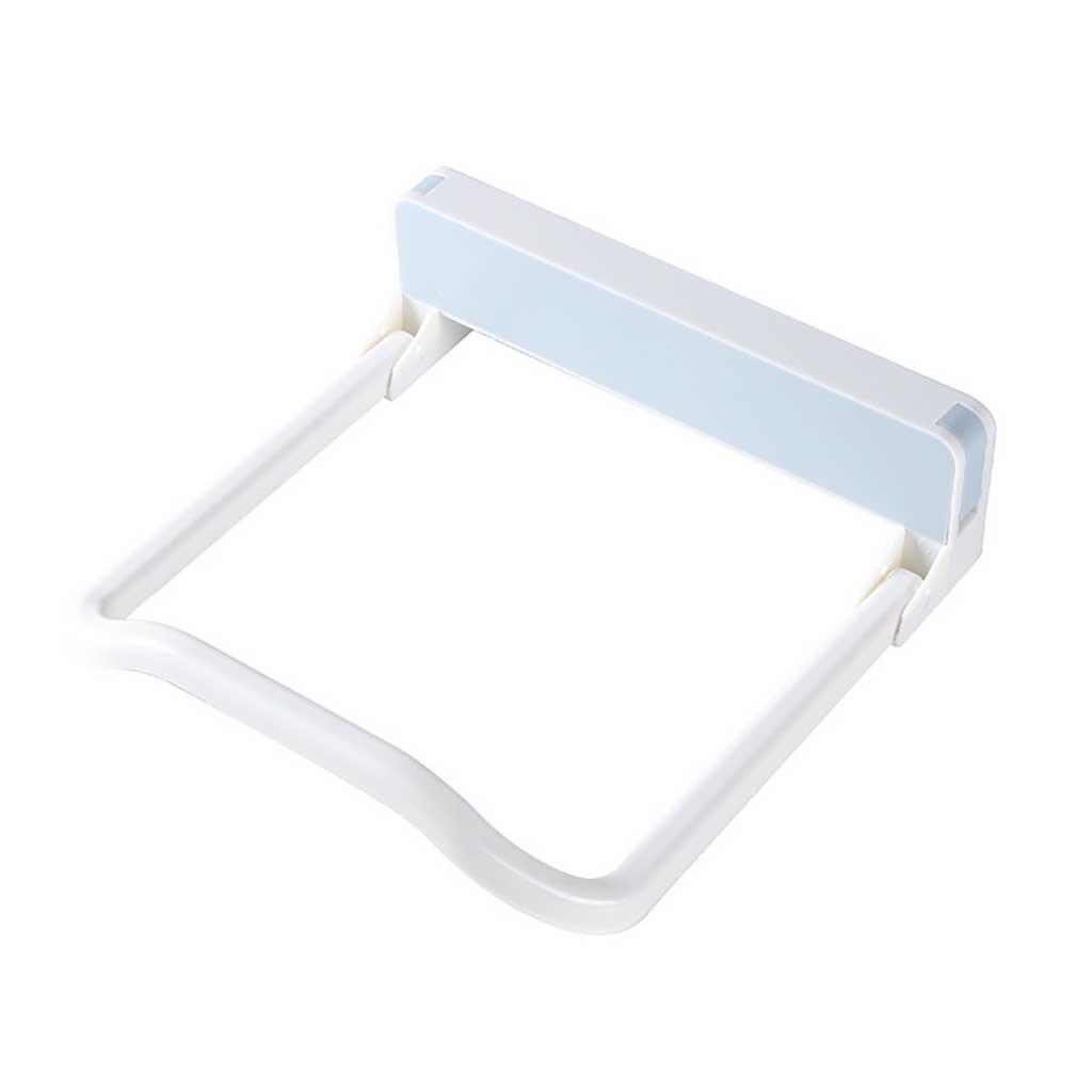 Wall Mounted Foldable Wash Basin Storage Rack Pot Lid Shelf Holder Self Adhesive