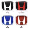 Car Steering Wheel Emblem H-Sticker For For Civic Fit Jazz Accord CRV HRV City Odyssey Passport Pilot Vezel