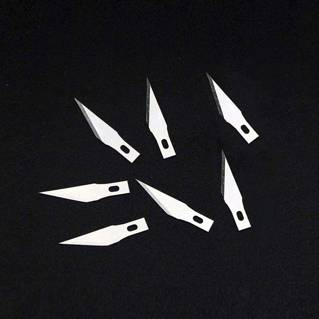150 Pcs Carving Blade High Carbon Steel Sharply Precise Cut Carving Repair Glue Removal Craft Knife