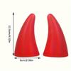 Two Eye-catching Devil Horns with Roof Decorations Suitable for Car Tricycles and Four-wheelers To Enhance Your Vehicle Style