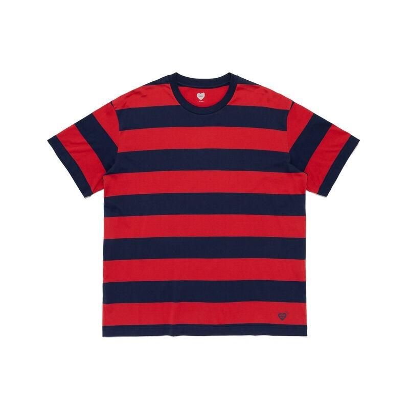 HUMAN MADE Striped Pack T-Shirt Navy