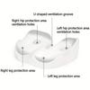1pc Seat Cushion for Comfortable Long Sitting, Non-Slip Bottom,Adaptive Support Seat Cushion,Home Office and Computer Chair