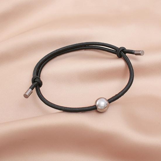 

Браслет для пары, регулируемый веревочный браслет для мужчин и женщин, нежный простой браслет дружбы на День Святого Валентина 1