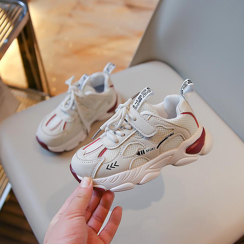 Kindersportschuhe 2025 neue Frühlingseinzelschuhe Jungen koreanische Version trendige Kinder mittlere und alte Kinder Vaterschuhe Mädchenschuhe