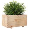 Vidaxl Donica Ogrodowa, 90X60X49,5 Cm, Lite Drewno Sosnowe