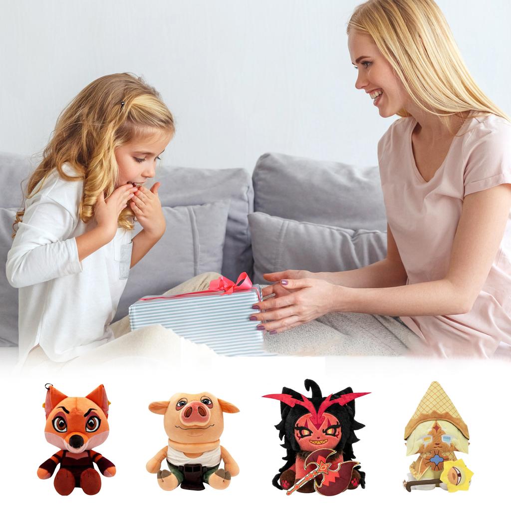 Plush Doll, Toy Gift, Cartoon , Children's Rag Doll, Children's Gift Pillow