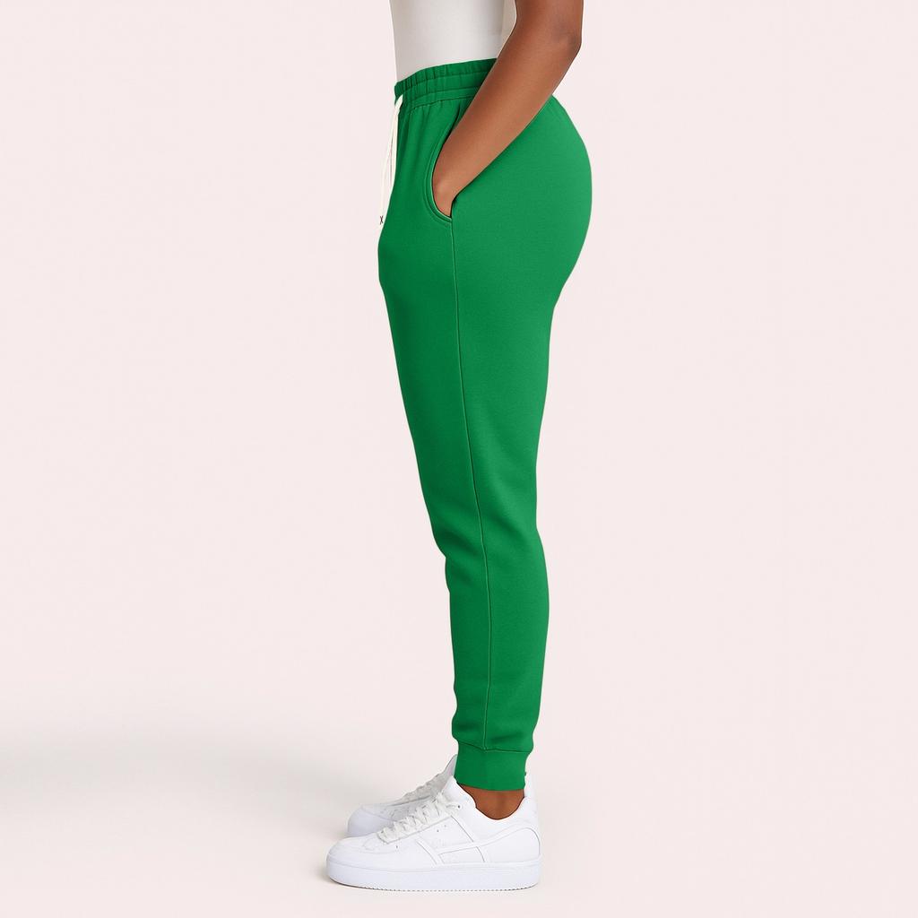 Women's Solid Color Sweatpants, Loose Casual Leggings