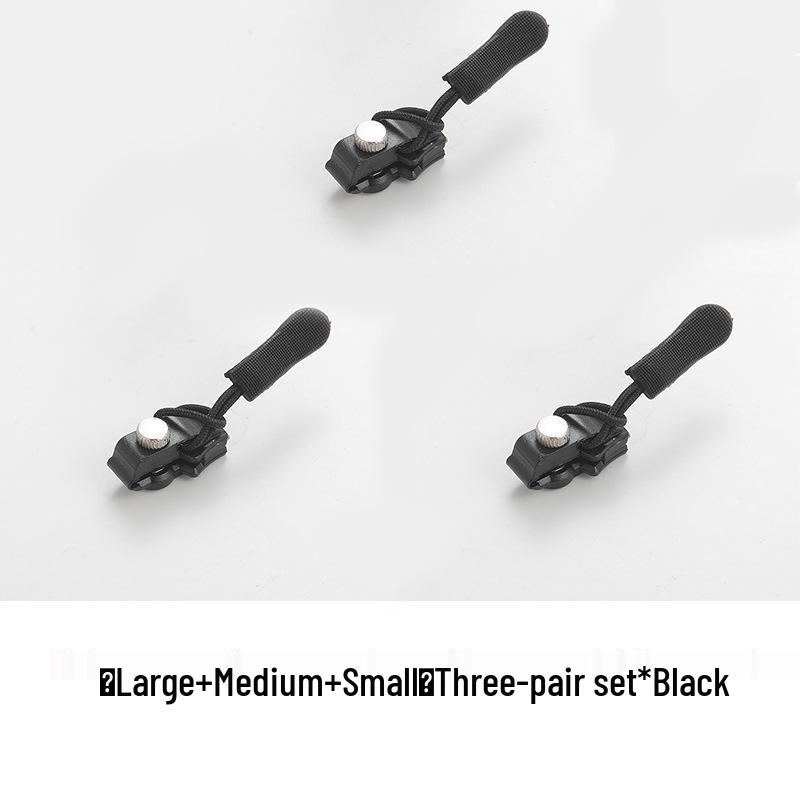 Detachable Zipper Head Repair Tool for Luggage, Jackets, Shoes, Boots & More - Easy No-Tool Replacement Lock