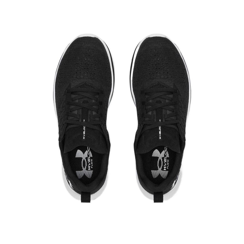 Under Armour Flow Velociti 4 Black White Men Sneakers Anthracite 3027585-001