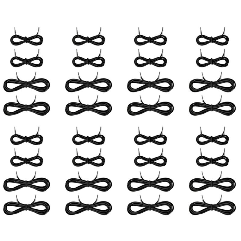 Good-32Pcs Deck Chair Tied Rope Accessories Beef Tendon Drawstring Folding Chair Beach Chair Elastic Rope Elastic Rope чёрный