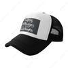 Thick Thighs and Pretty Eyes Adjustable Outdoor Adult Mesh Baseball Hat Truck Hat Sandwich Hat Black