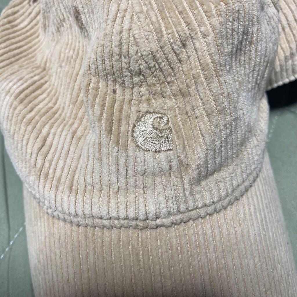 Used Carhartt Corduroy Cap (beige)