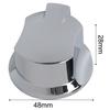 48mm Gas Stove Knob for BBQ Grills with Enhanced Control and Functionality